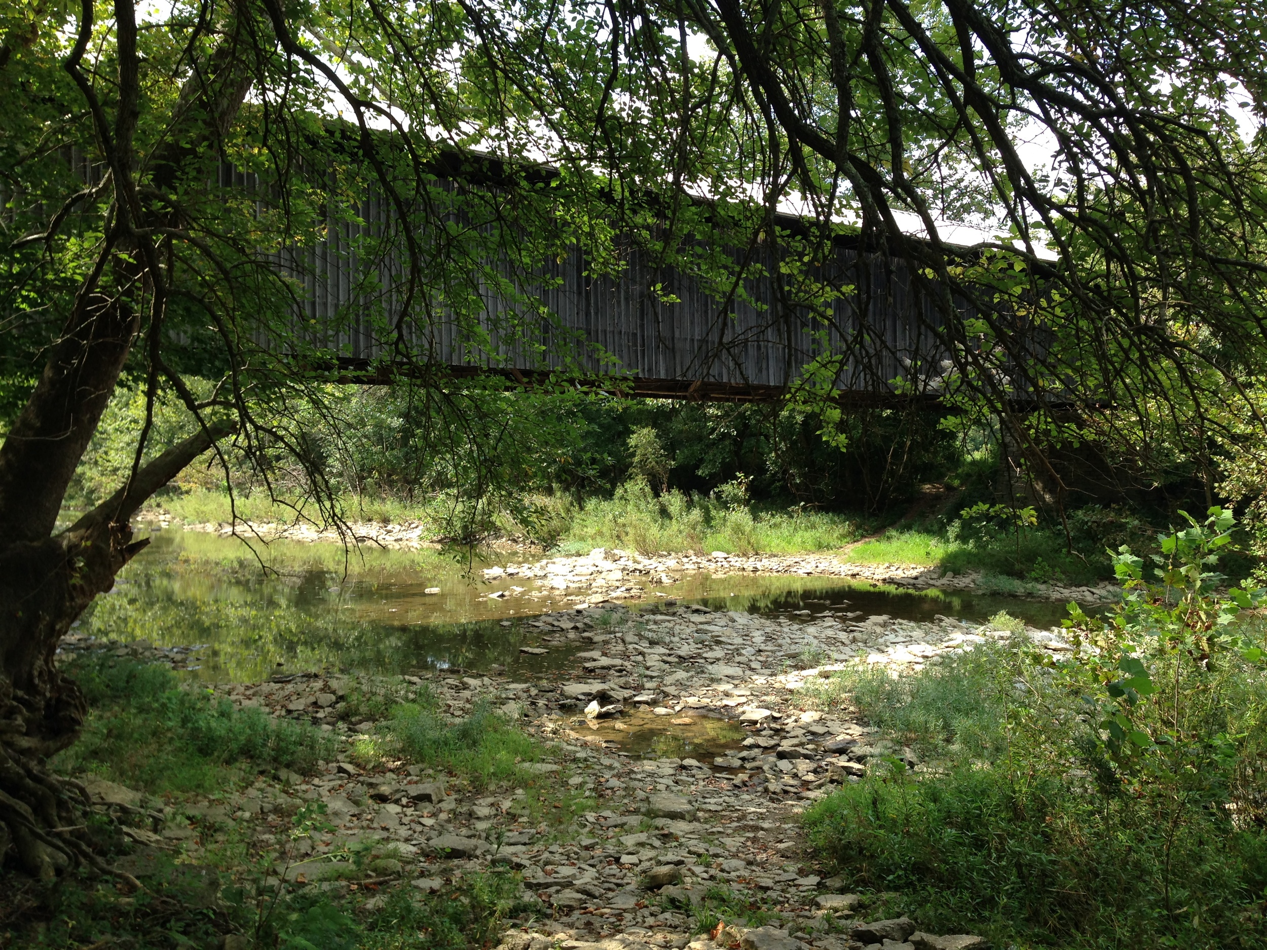 North Pole Road Bridge Crosses Eagle Creek