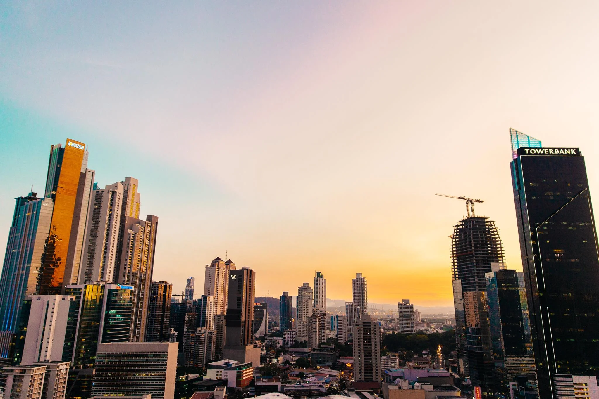 The view from the top of the Panama World Trade Centre Photo credit: Yasha Malekzad