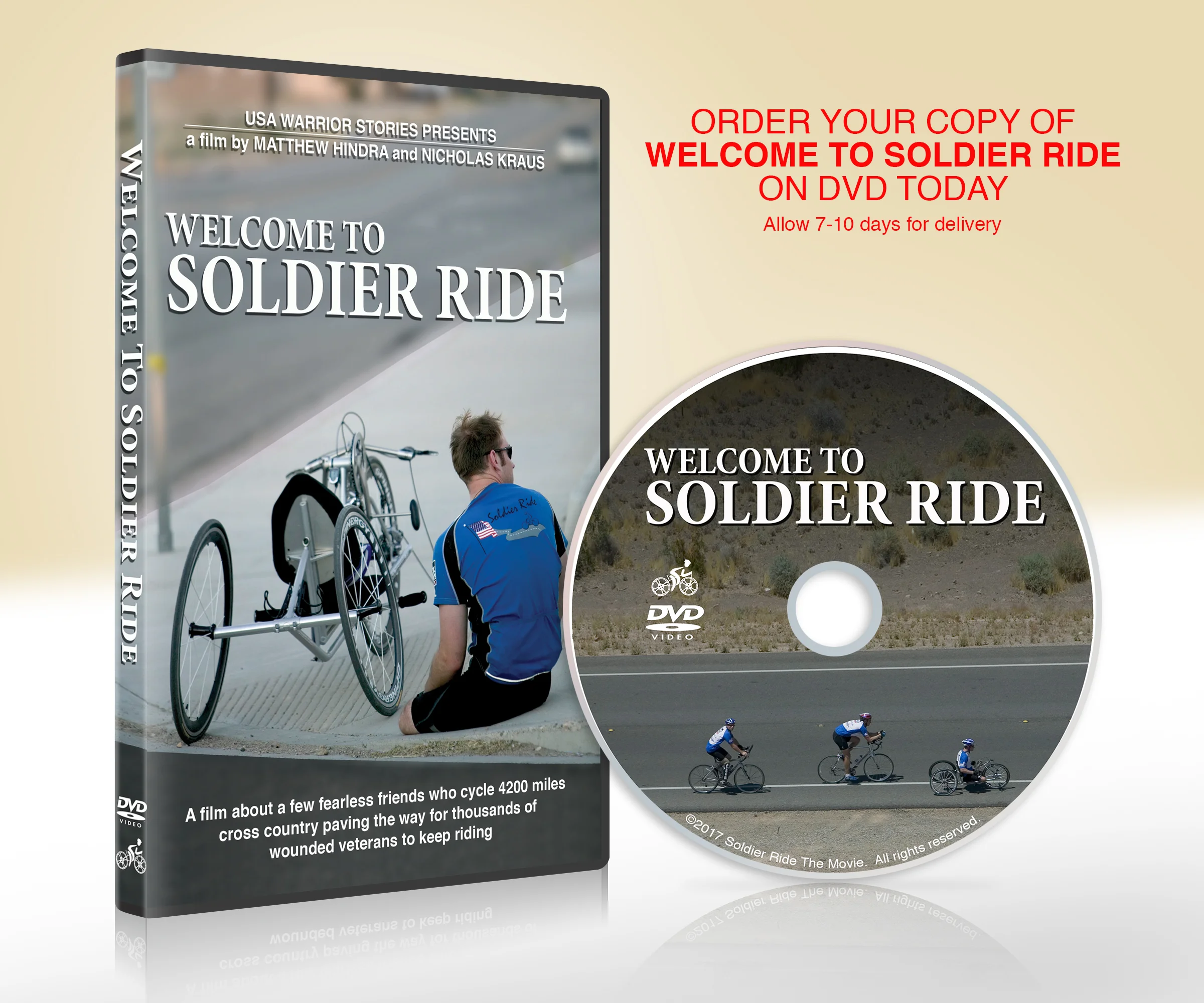 DVD of Welcome To Soldier Ride