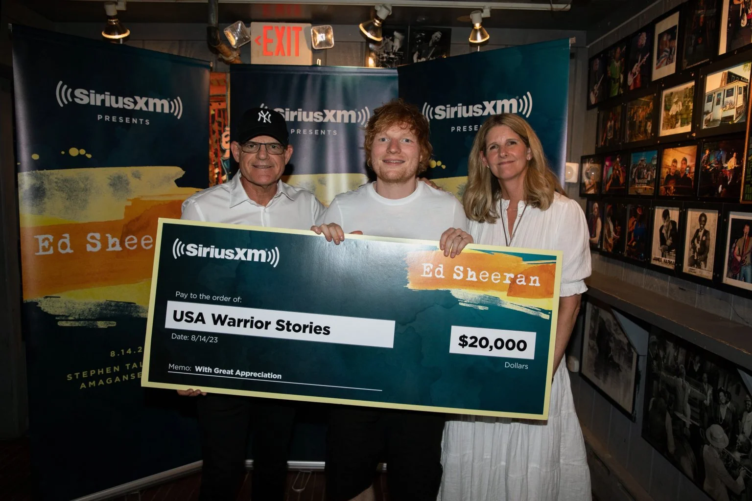 Thank You SiriusXM and Ed Sheeran