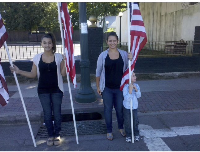 Family at Patriot Guard Event
