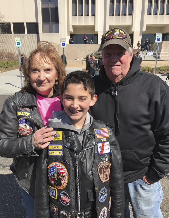 Karen and Ken Wirth with John's son