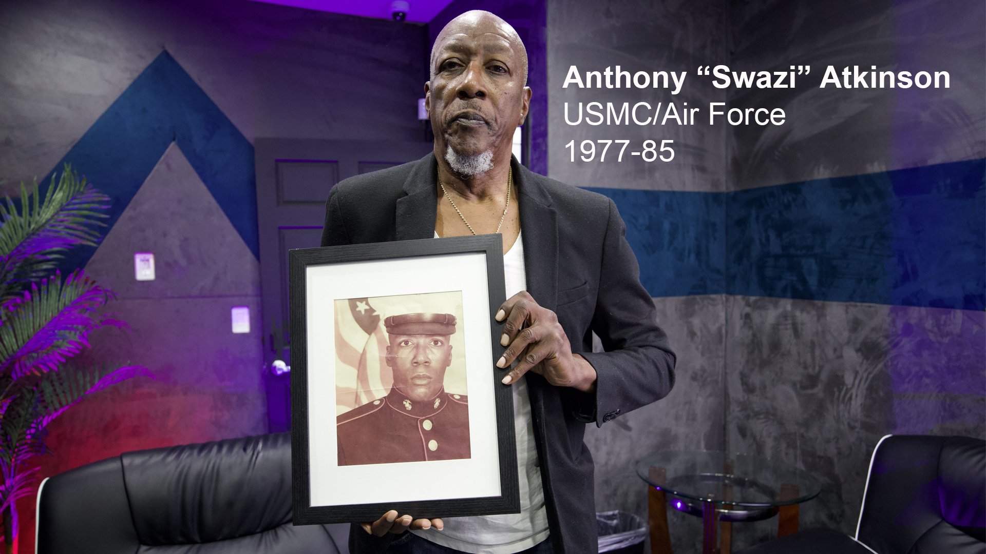 Anthony "Swazi" Atkinson - USMC/Air Force 1977-85