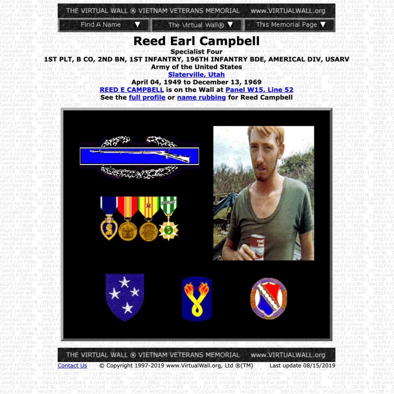 Reed "Soupy" Campbell remembered