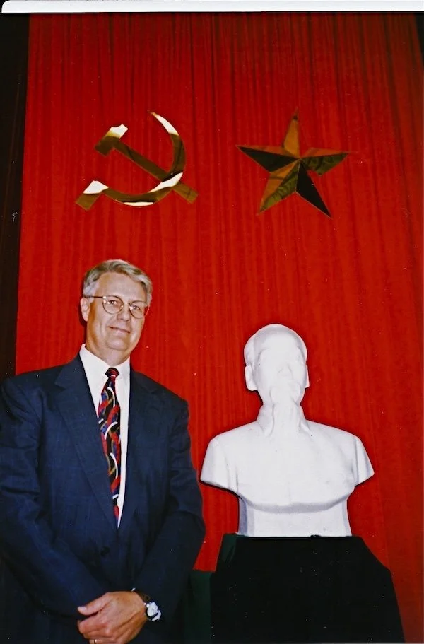 Sam at Vietnam Airlines Headquarters