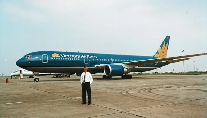 Sam with 767 in Hanoi