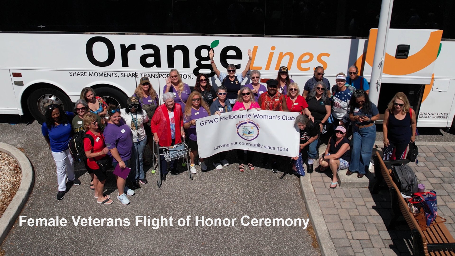 Female Veterans Flight of Honor Ceremony
