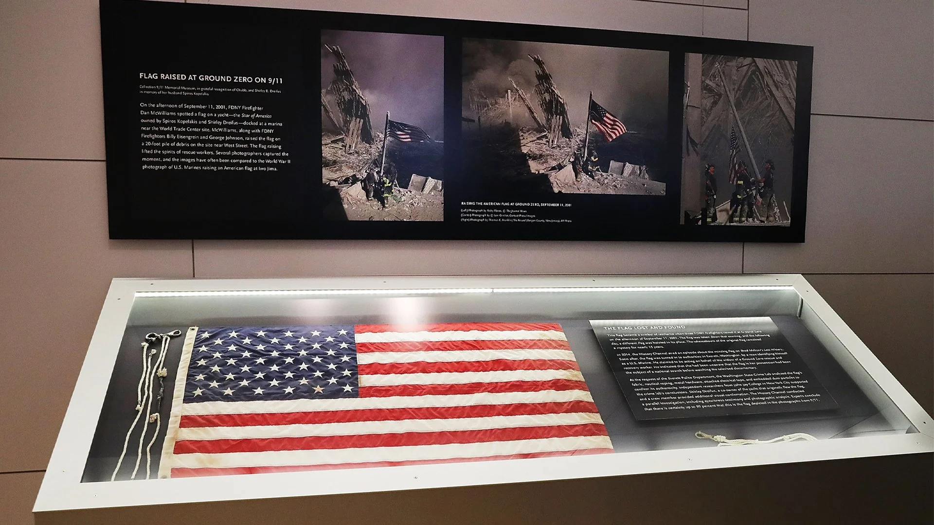 The Story of the Ground Zero Flag (9/11/01)
