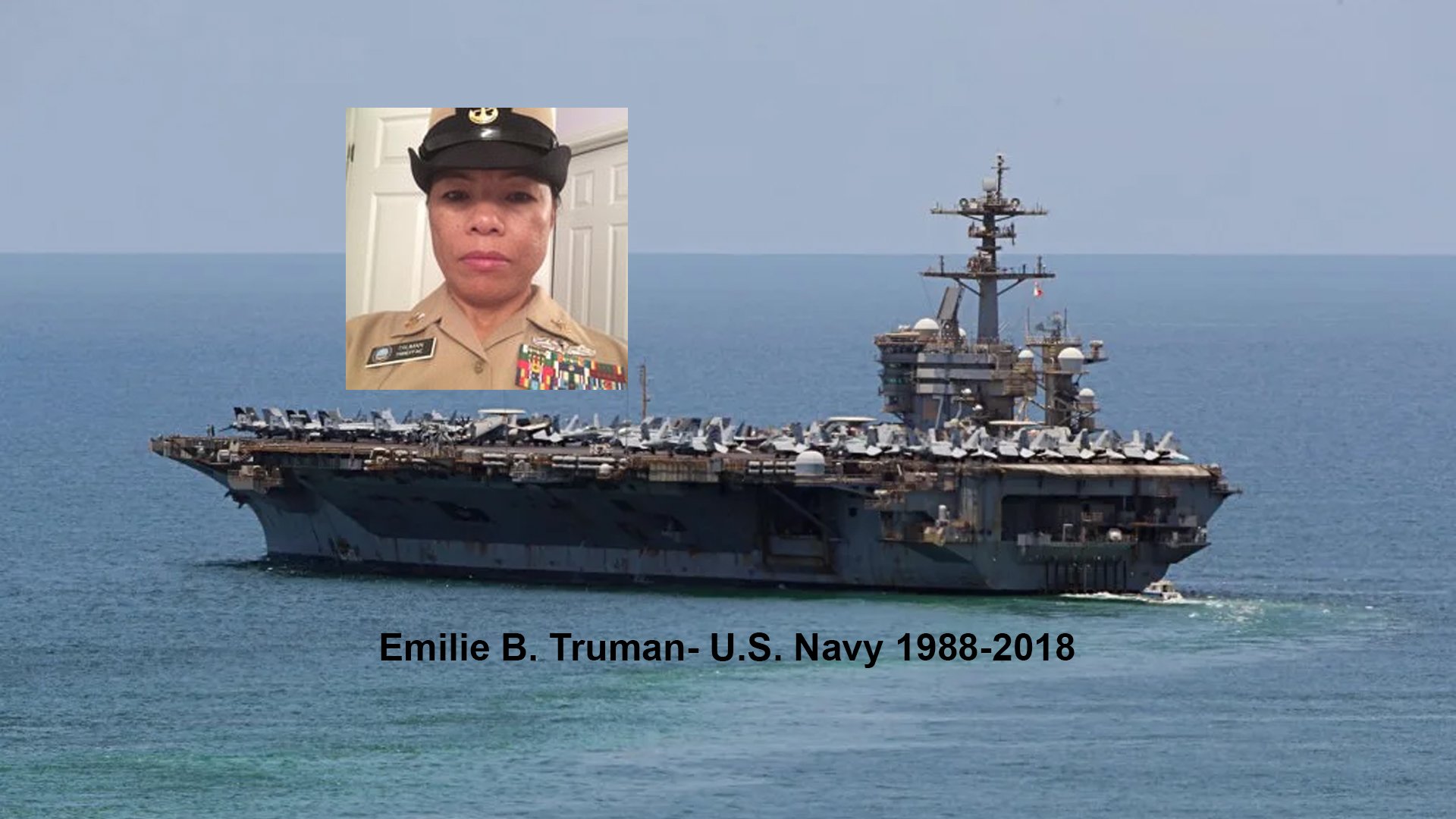 Emilie B. Truman- U.S. Navy 1988-2018