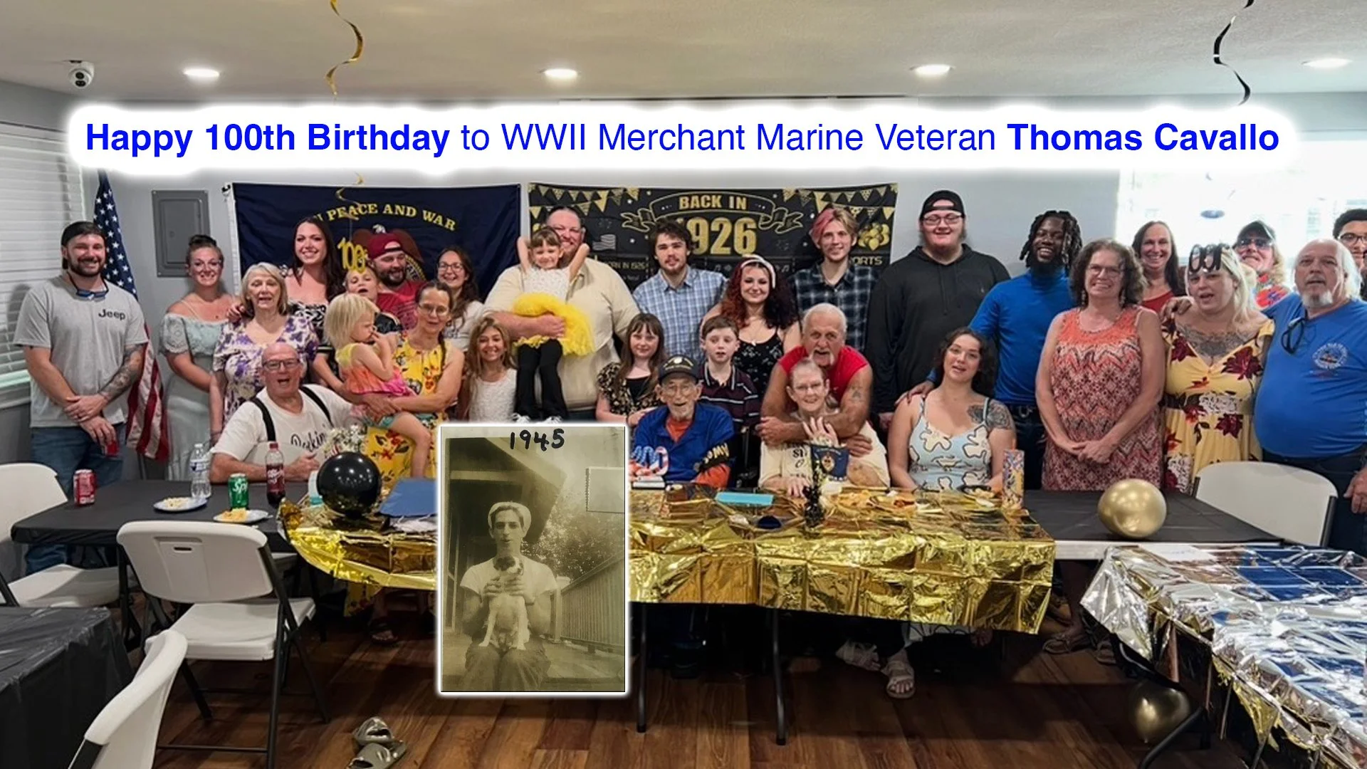 Thomas L Cavallo - USMM WWII