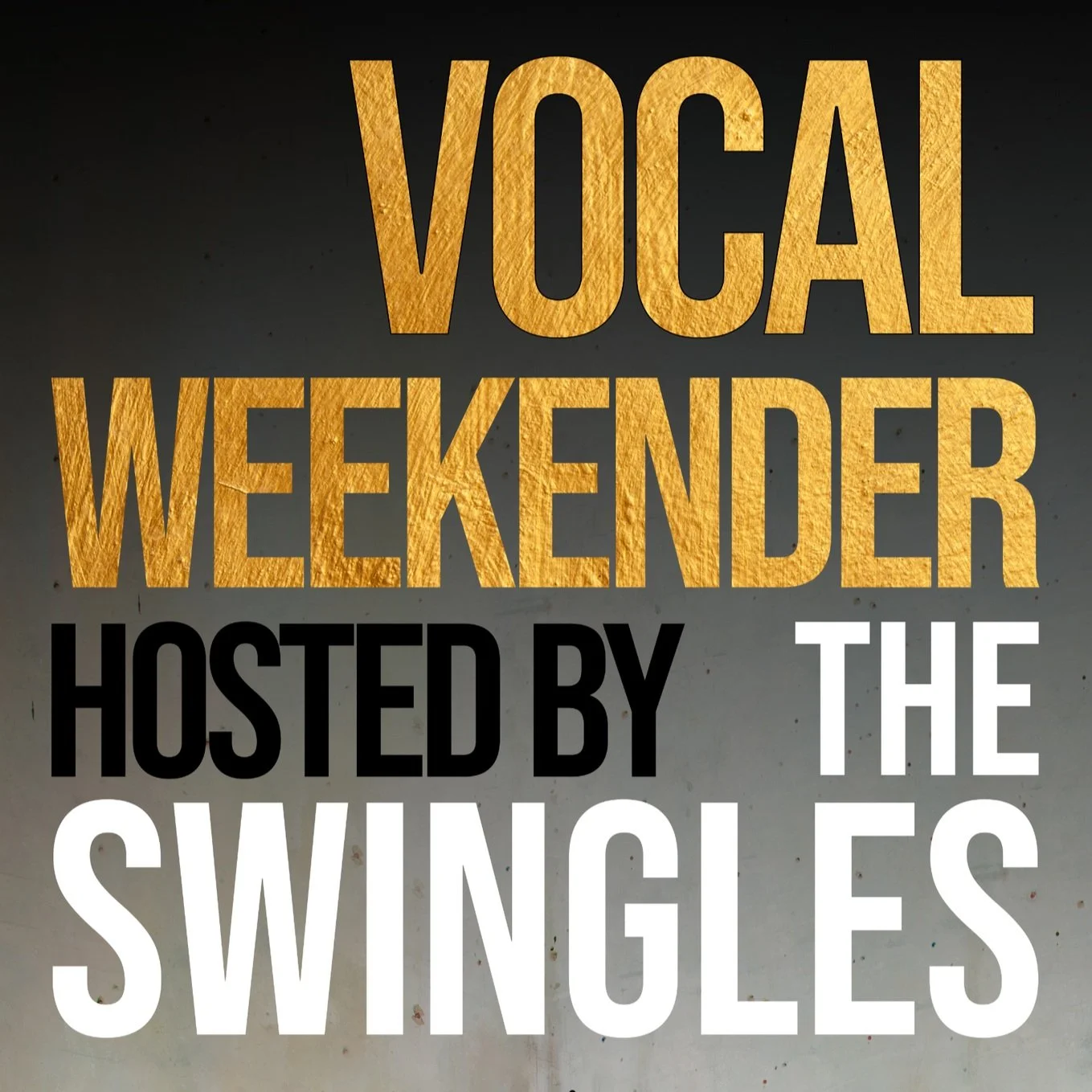 Guest Artists Announced! - Vocal Weekender