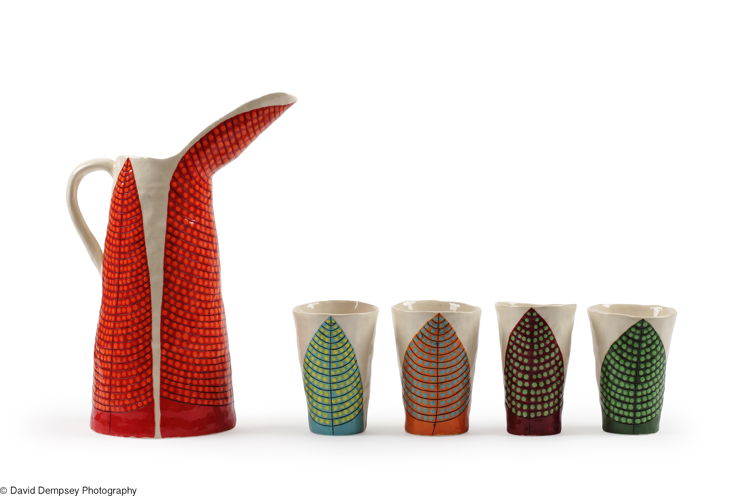 Ceramics by Andrew Ludick.