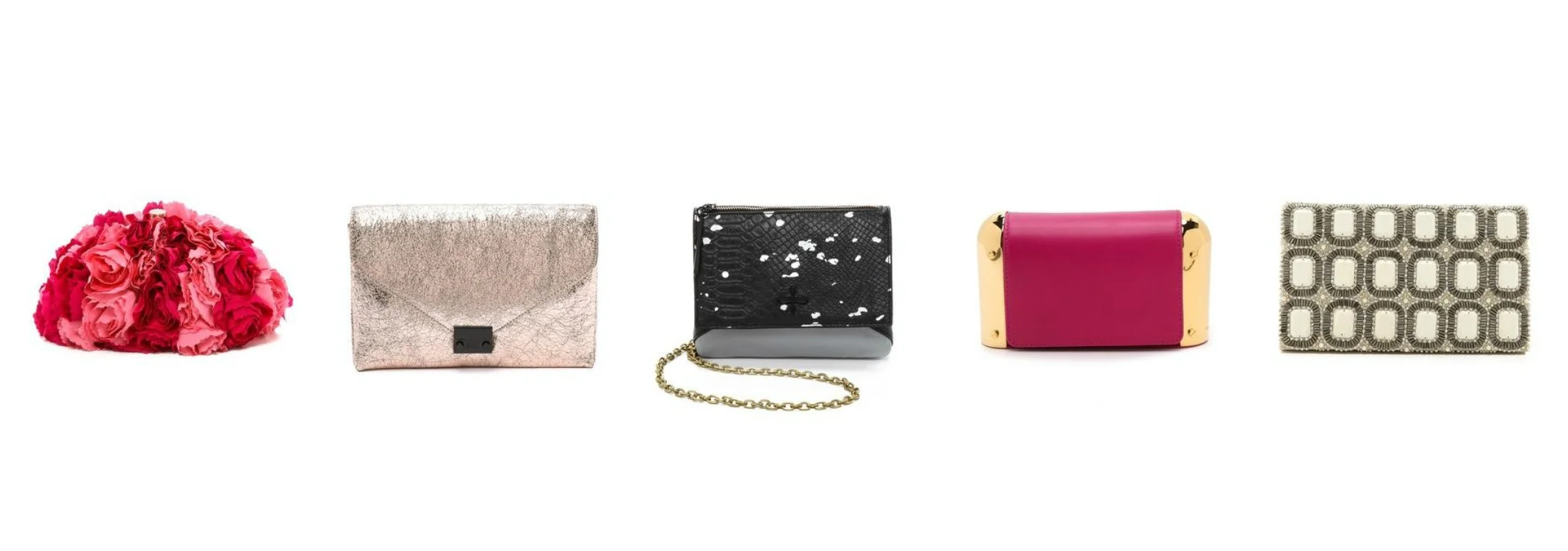 "That's so clutch" - 5 holiday clutches for your repertoire.