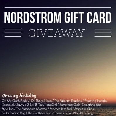 Nordstrom Giveaway via Instagram