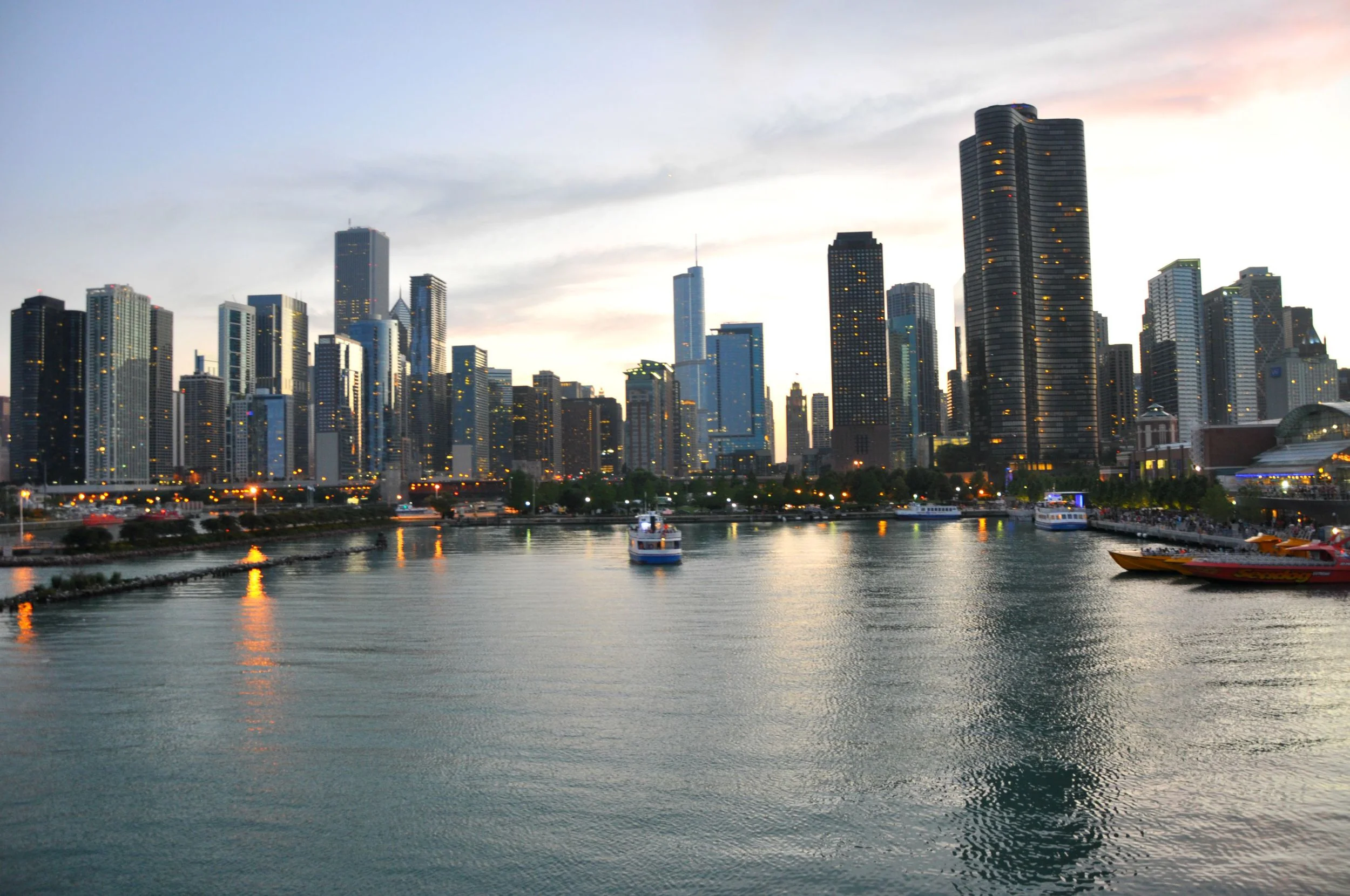 Chicago in the Summer.