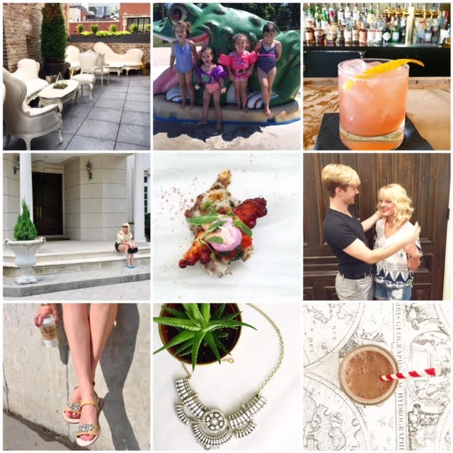 My July...depicted via Instagram