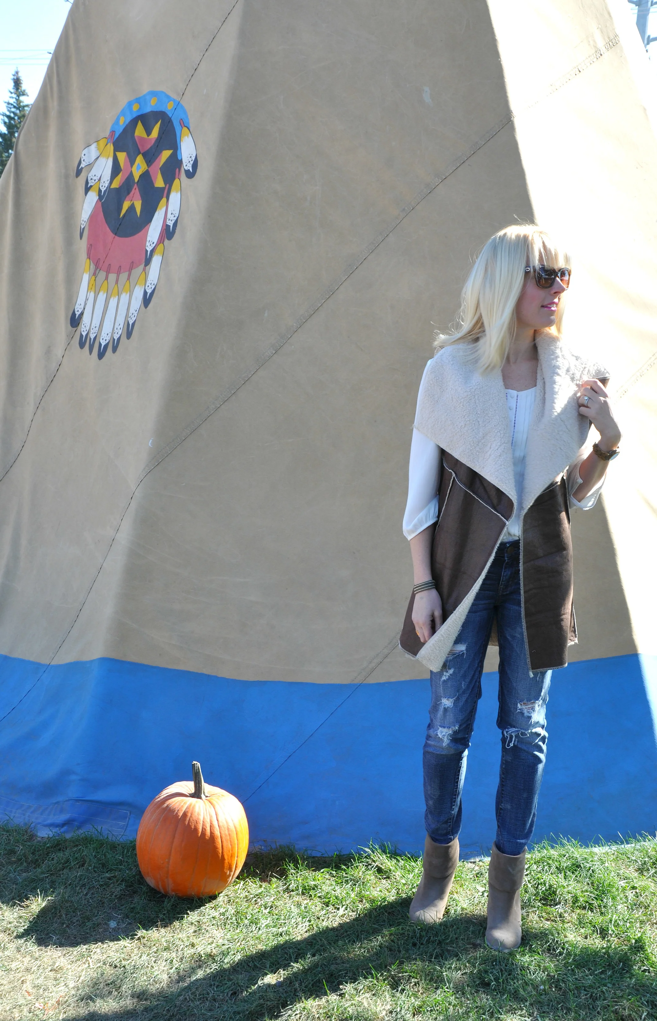 Teepees and hayrides.