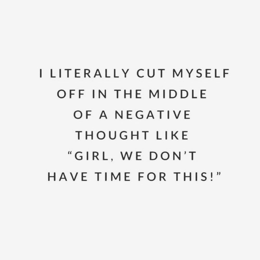 The Organised Hustler on Instagram_ “Anyone else not have time for those negative thoughts to creep in today? Not today and not any day!!! ⠀⠀⠀⠀⠀⠀⠀⠀⠀ Positive vibes only thanks…”.jpg