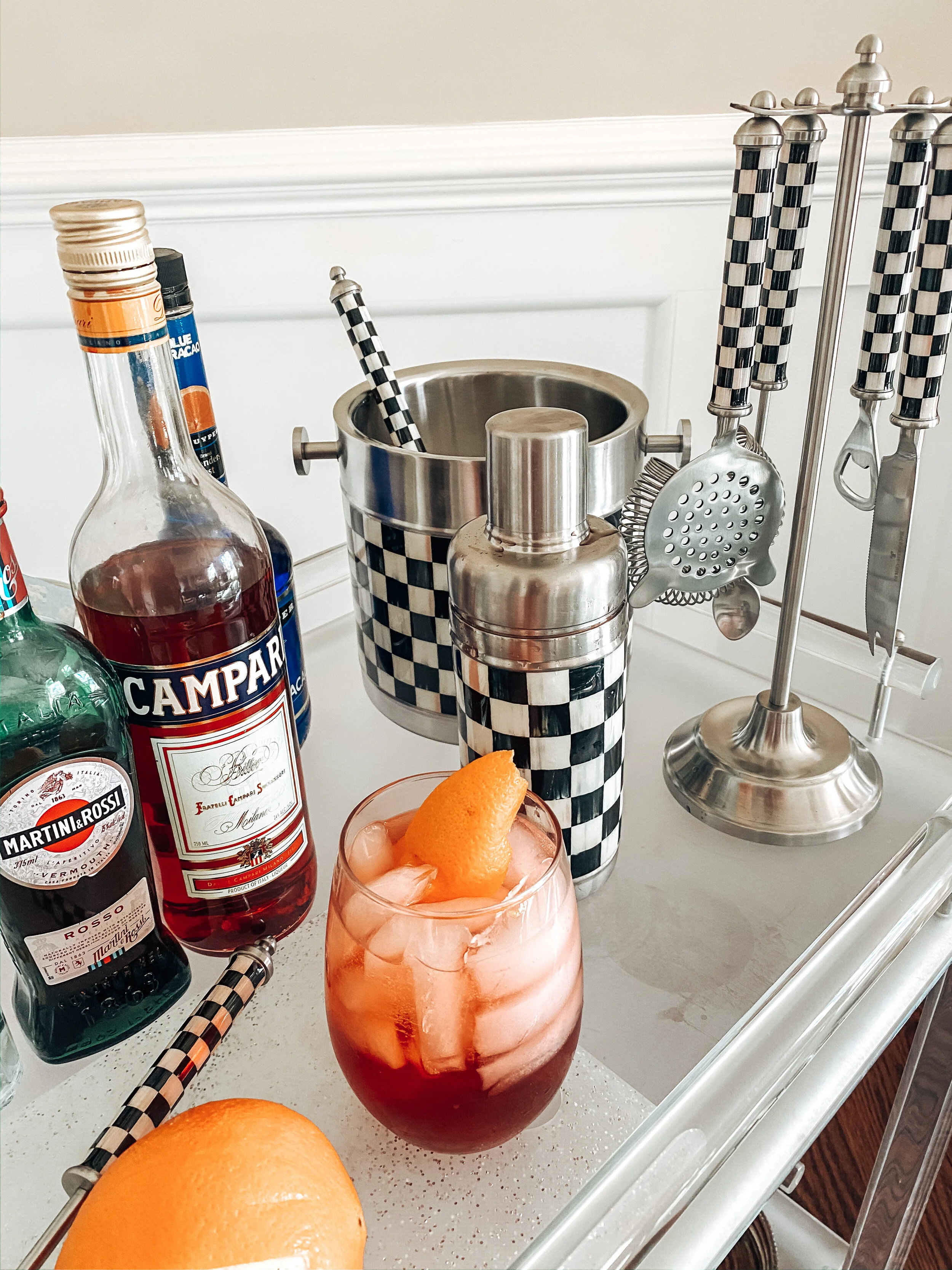 MacKenzie-Childs Bar Cart