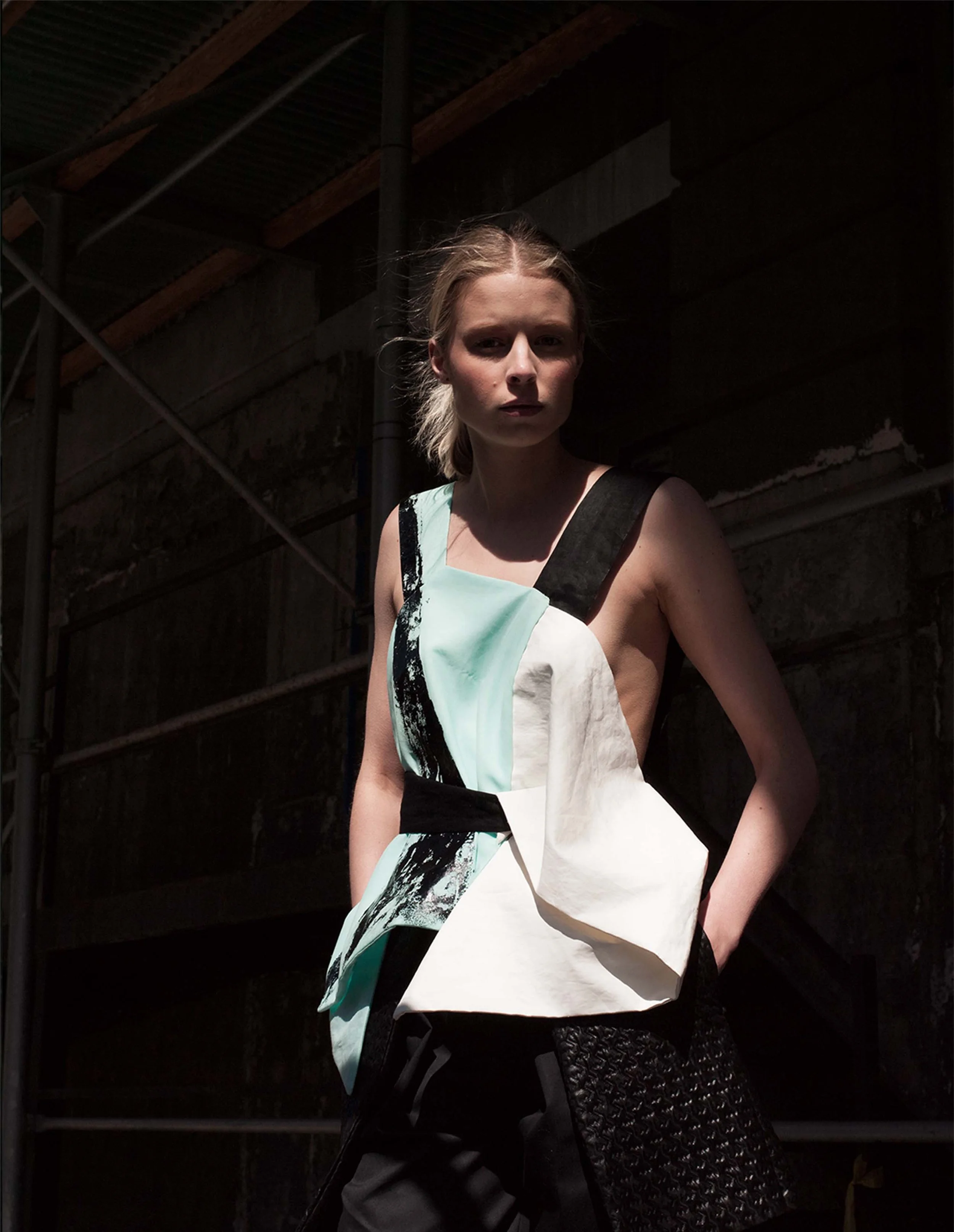 Asymmetrical Multi Blouse