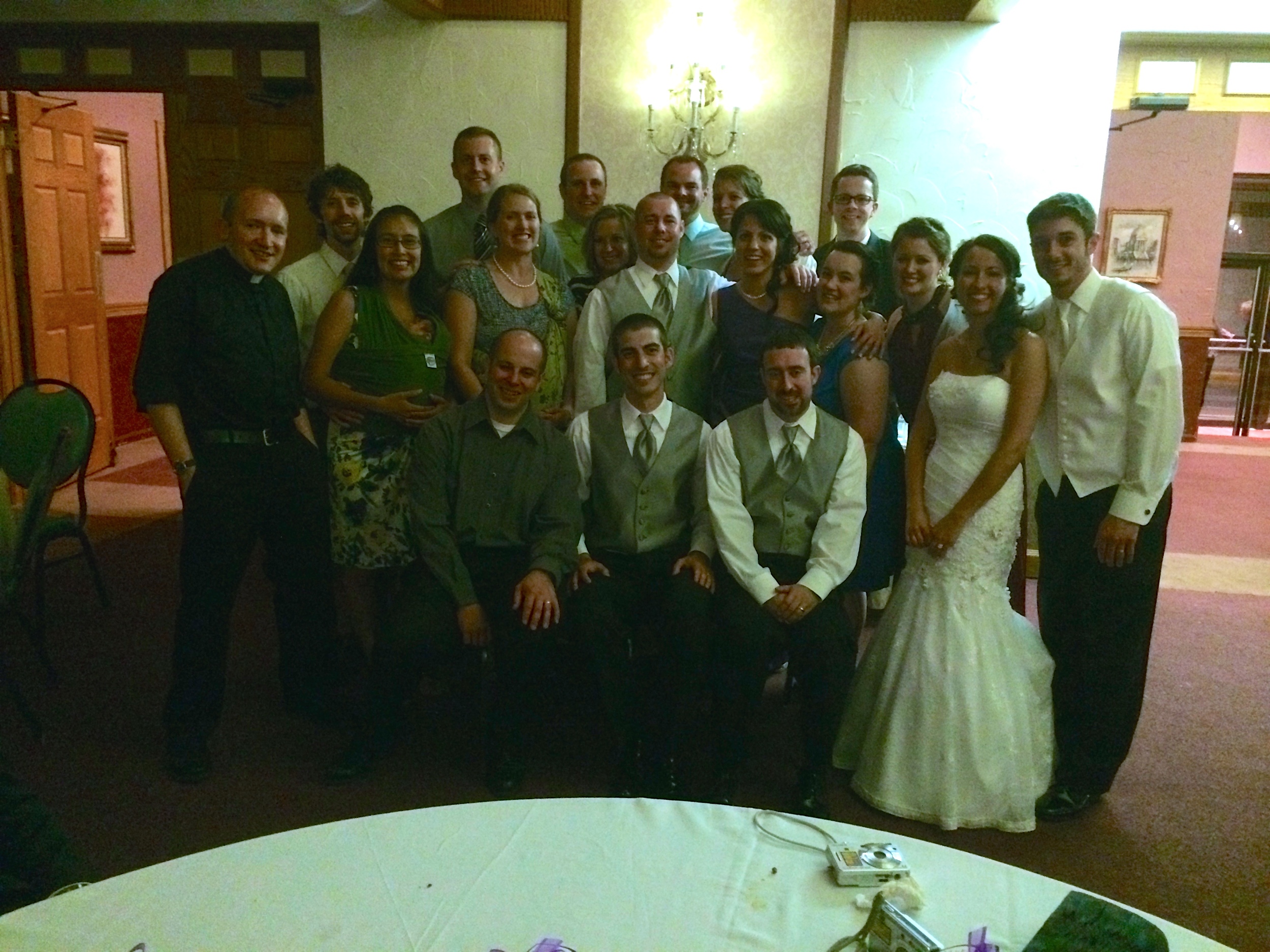 The Mount Union College crowd.