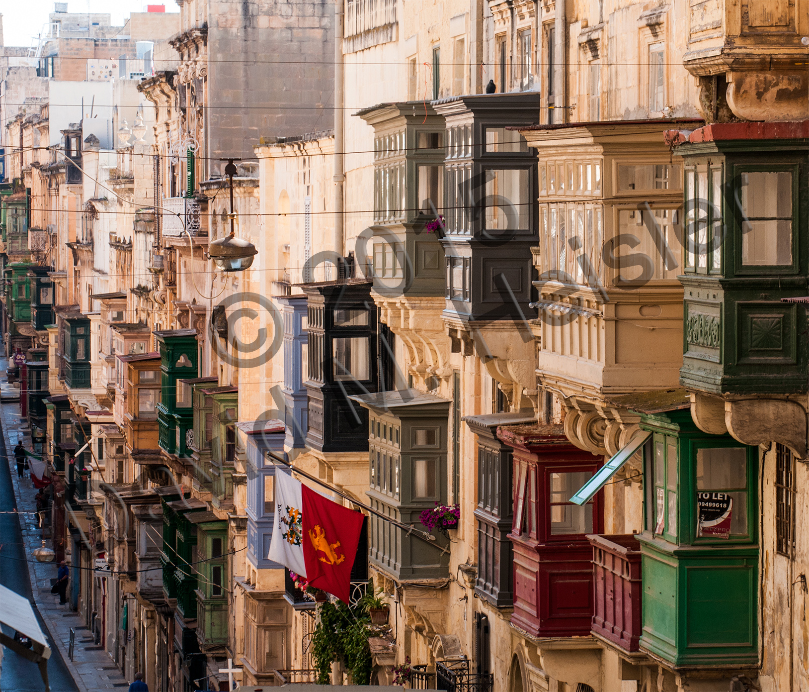 Valletta, Malta balconies 2