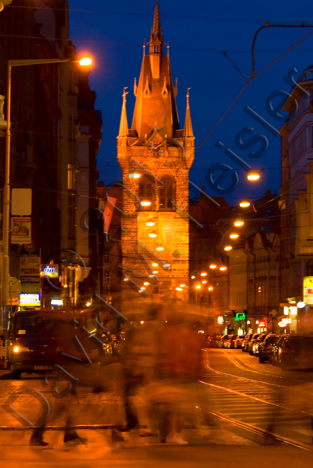 Prague after dark