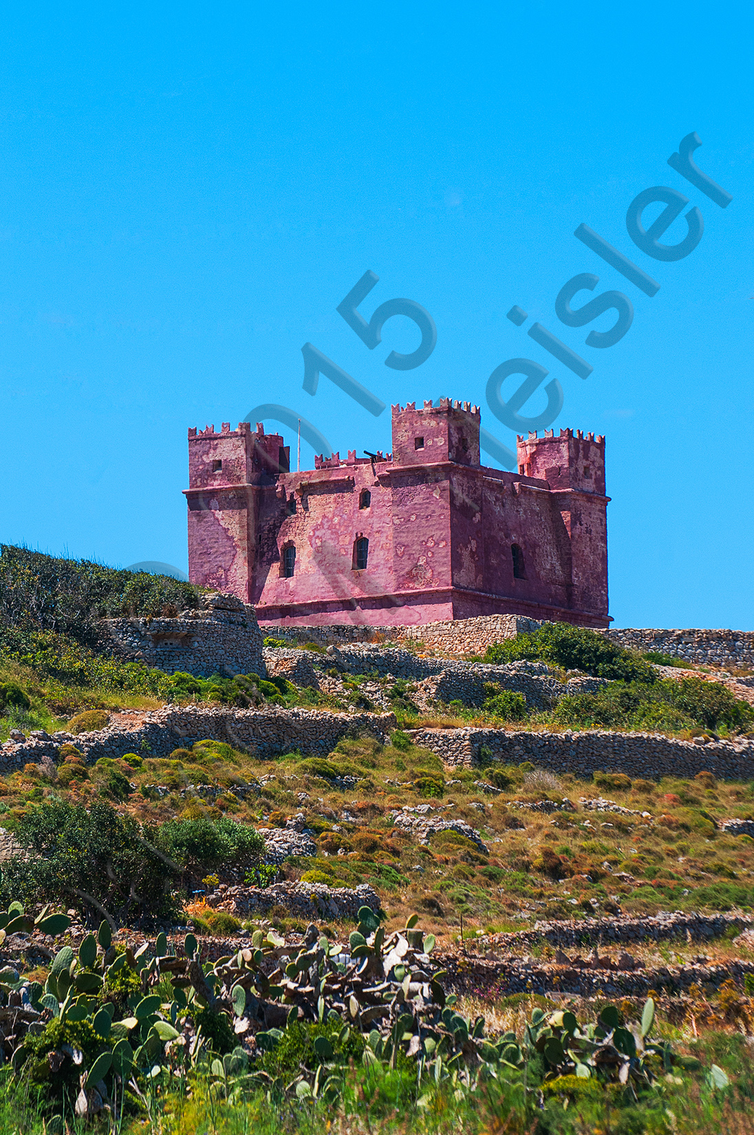 The Red Tower, Malta