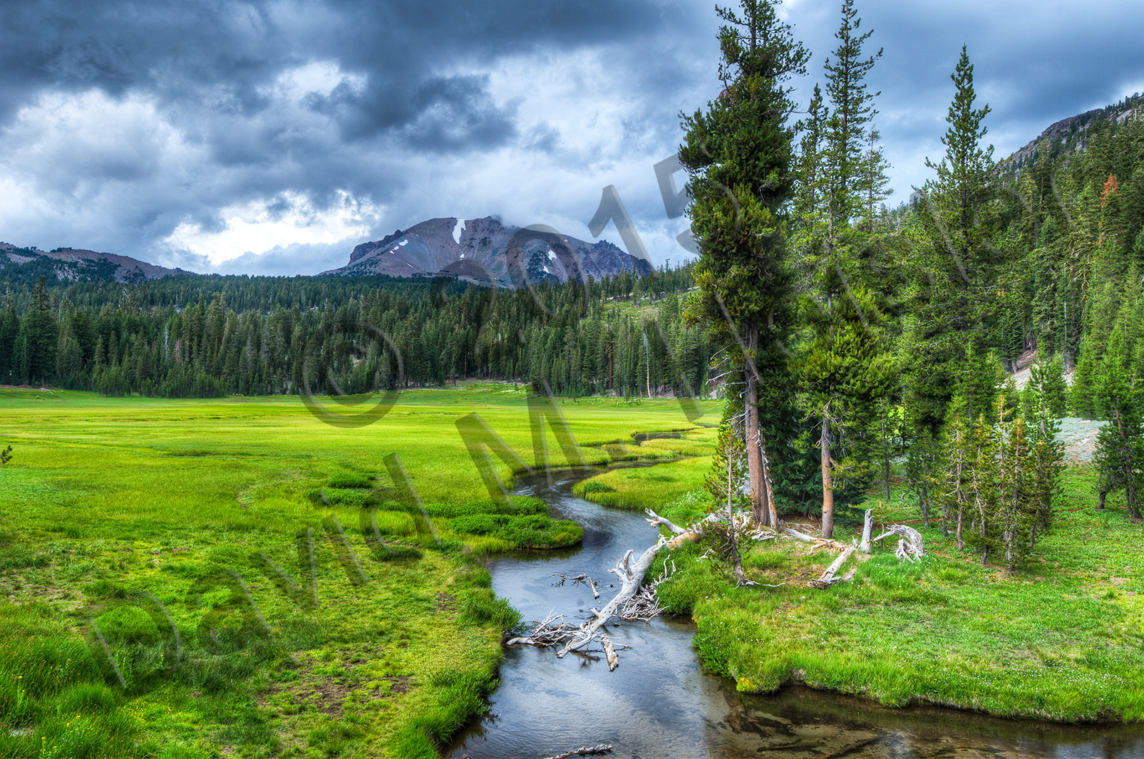 Hat Creek and Mt. Lassen