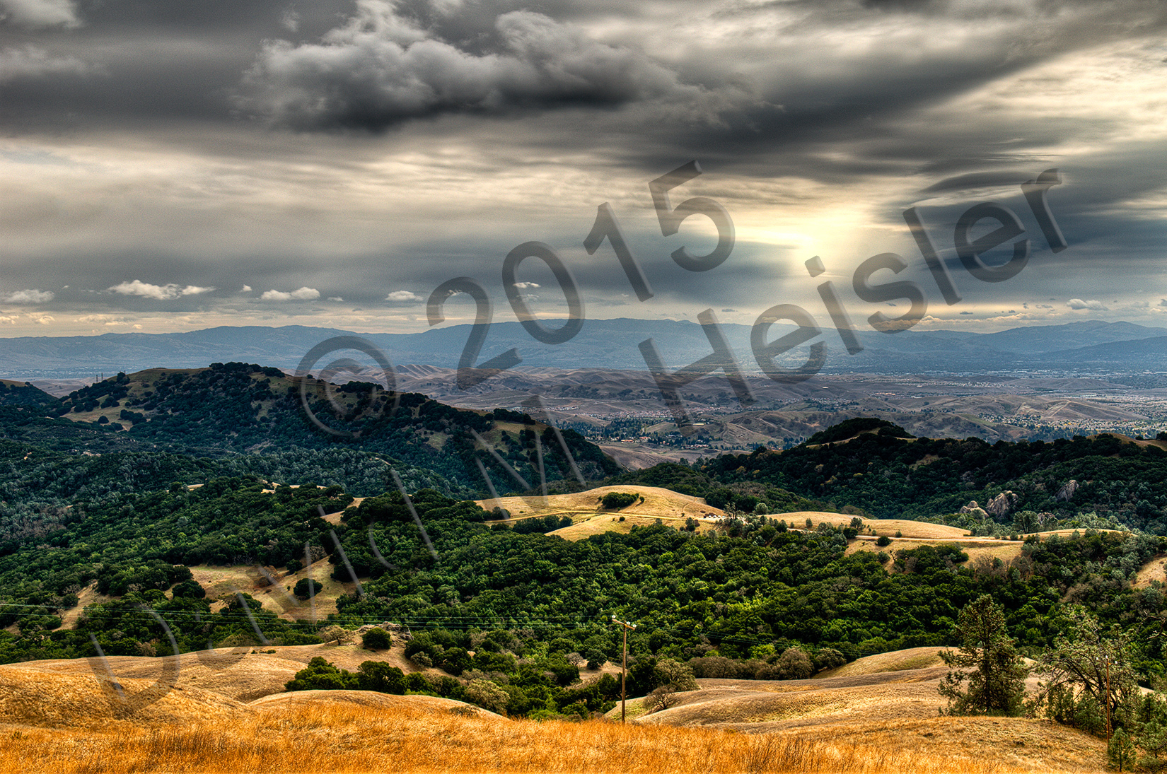 Storm over the Livermore Valley