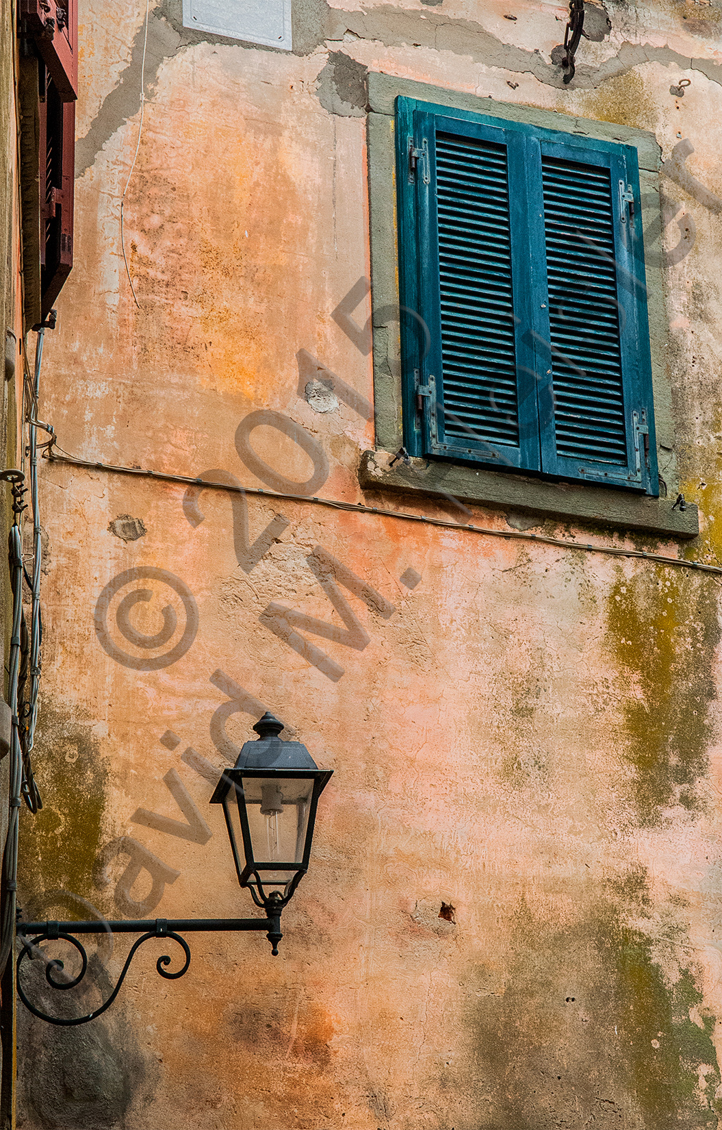 Capalbio, Italy shutters and light