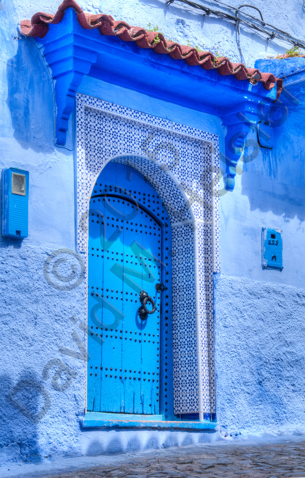 Blue door, Chefchaouen Morocco