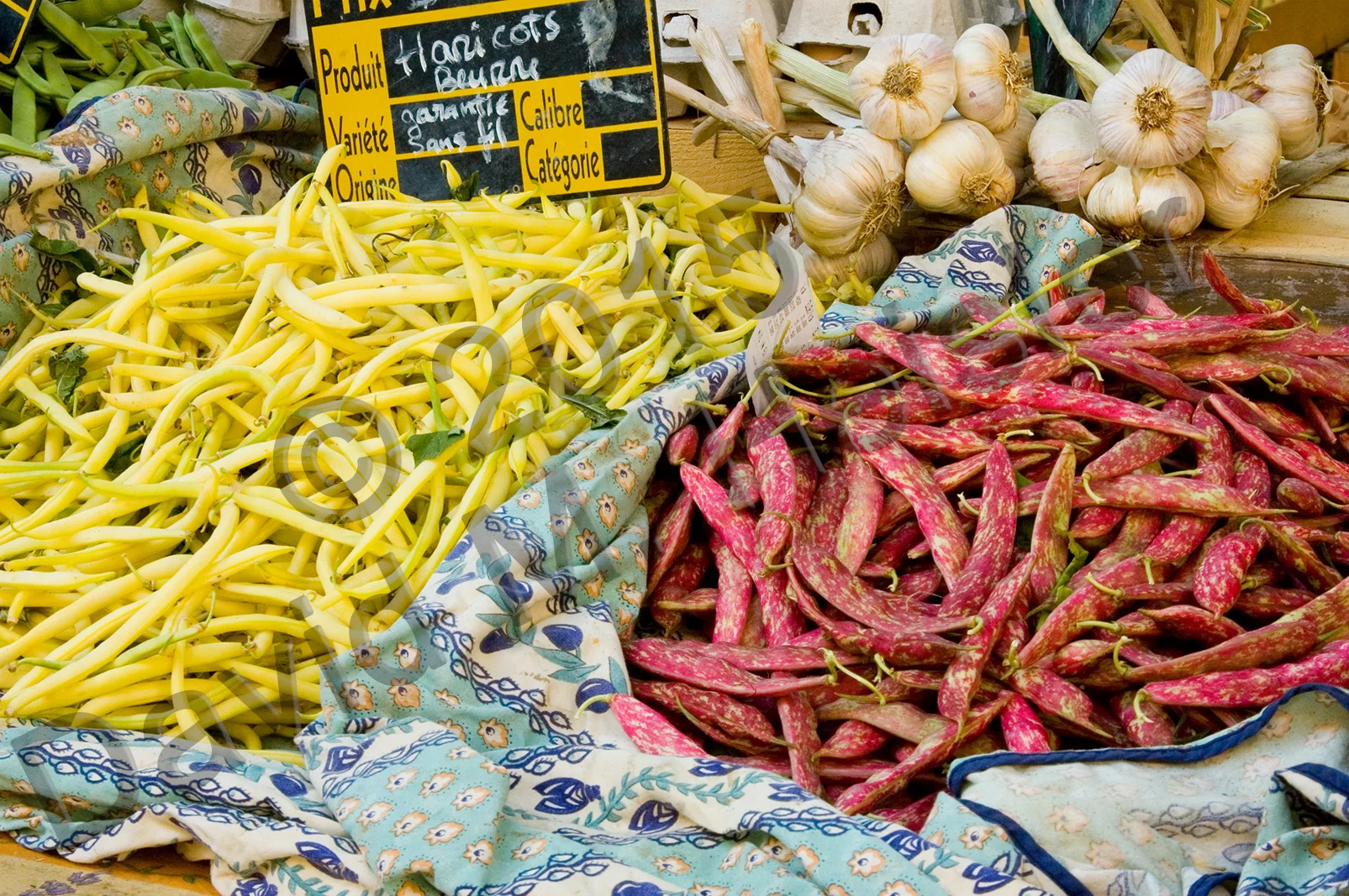 Beans and garlic