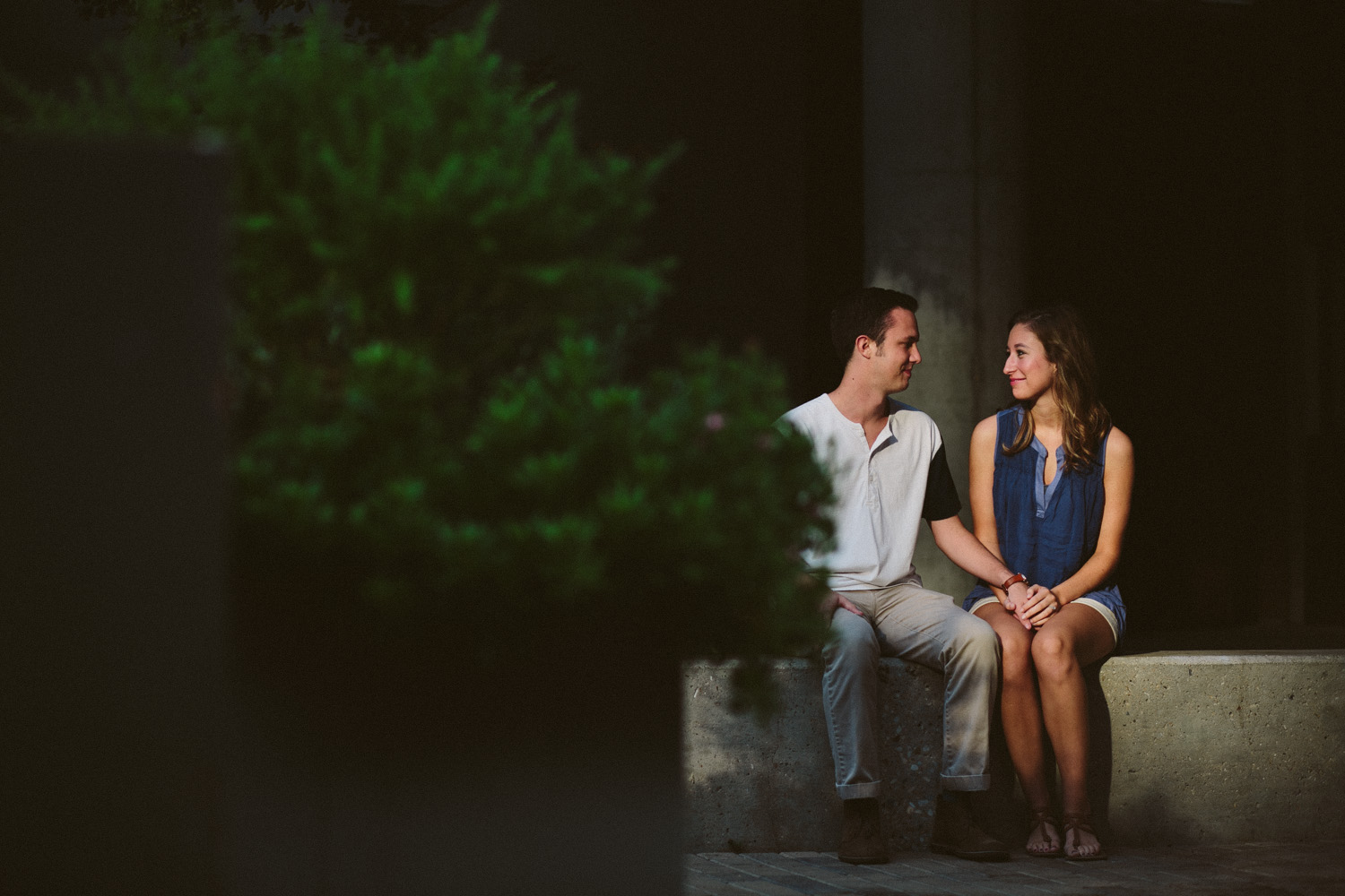 Downtown Austin 2nd Street Engagement Session | Lisa Woods Photography