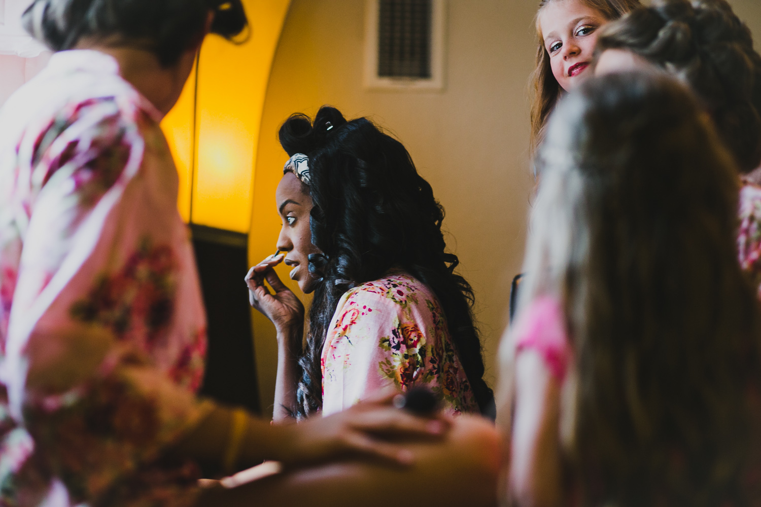 Bridesmaids Getting Ready Vista West Ranch | Lisa Woods Photography