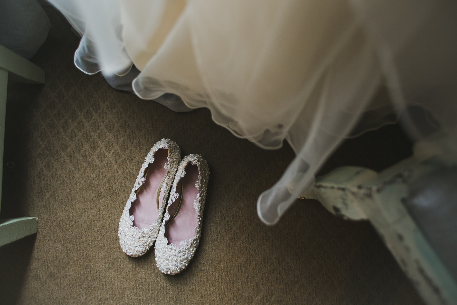 Bridal Shoes | Lisa Woods Photography