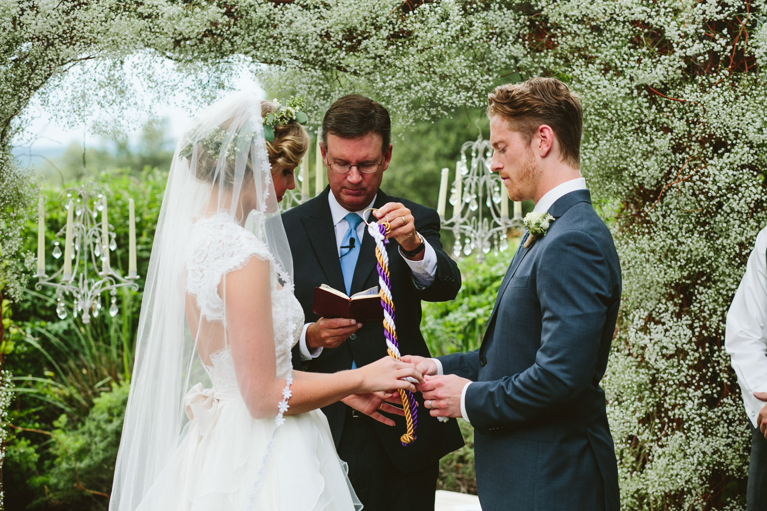 Bride and Groom at Vista West Ranch | Lisa Woods Photography