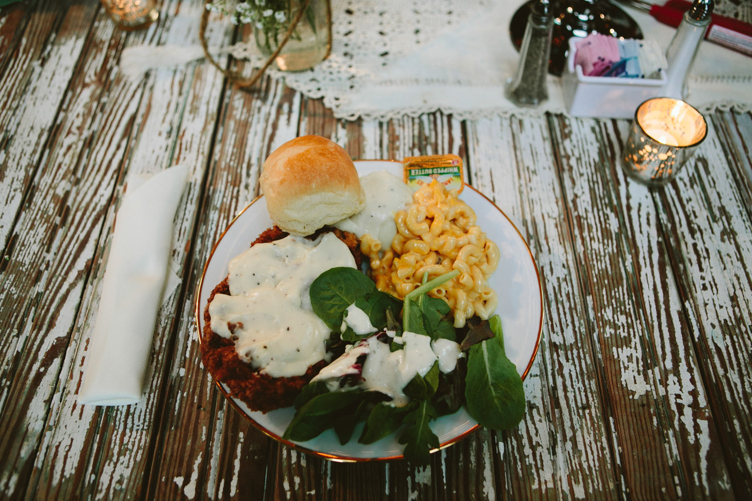 Country Homestyle Wedding Food at Vista West Ranch | Lisa Woods Photography