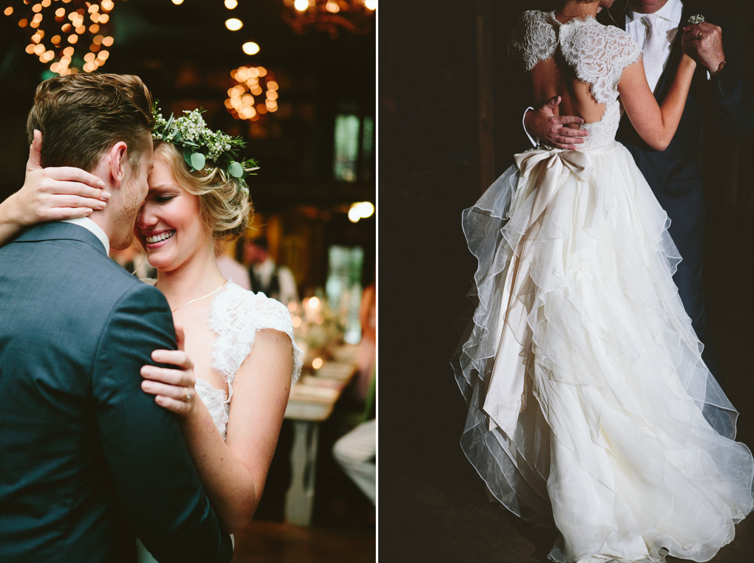 Bride and Groom First Dance | Lisa Woods Photography