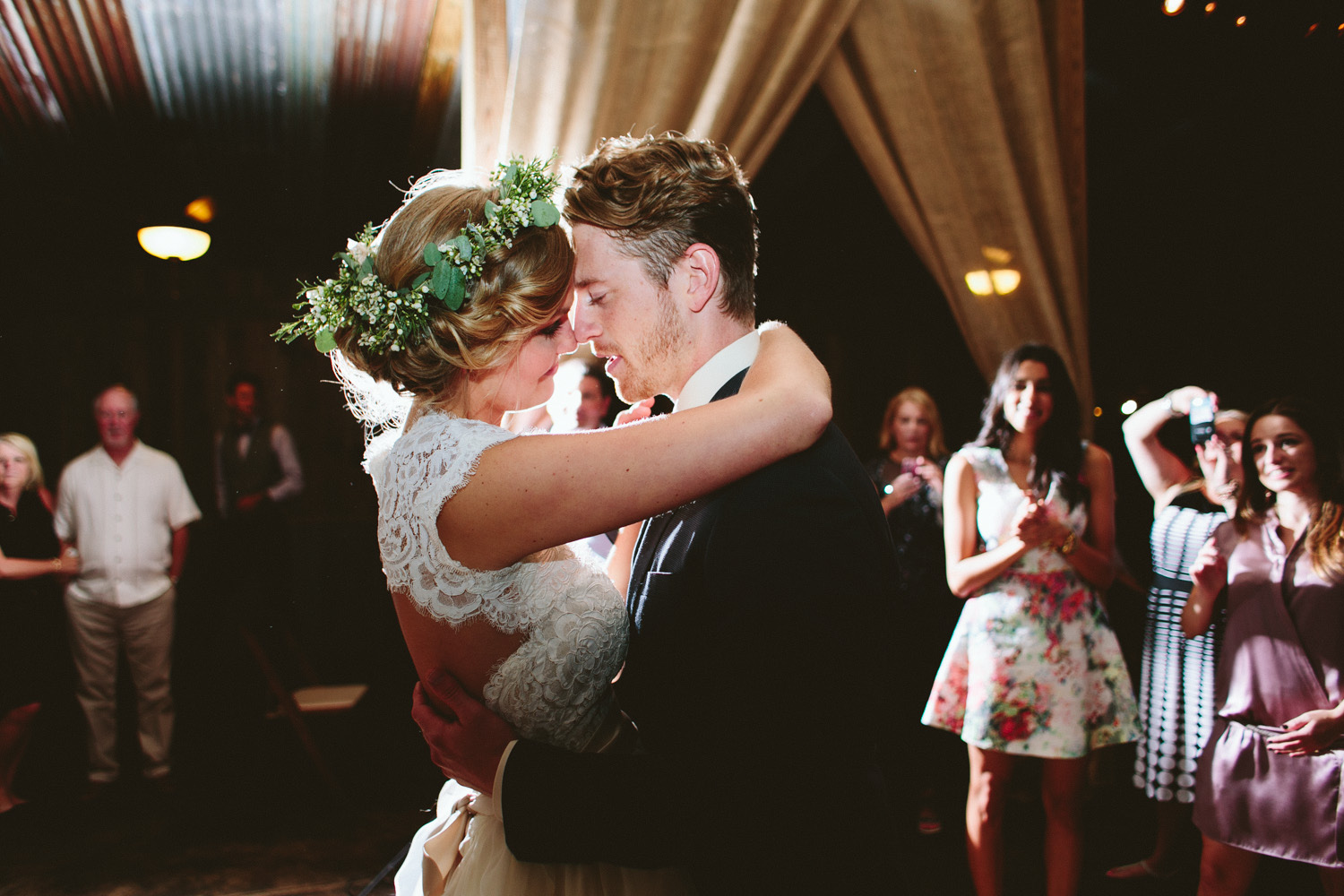 First Dance with Bride and Groom at Vista West Ranch | Lisa Woods Photography