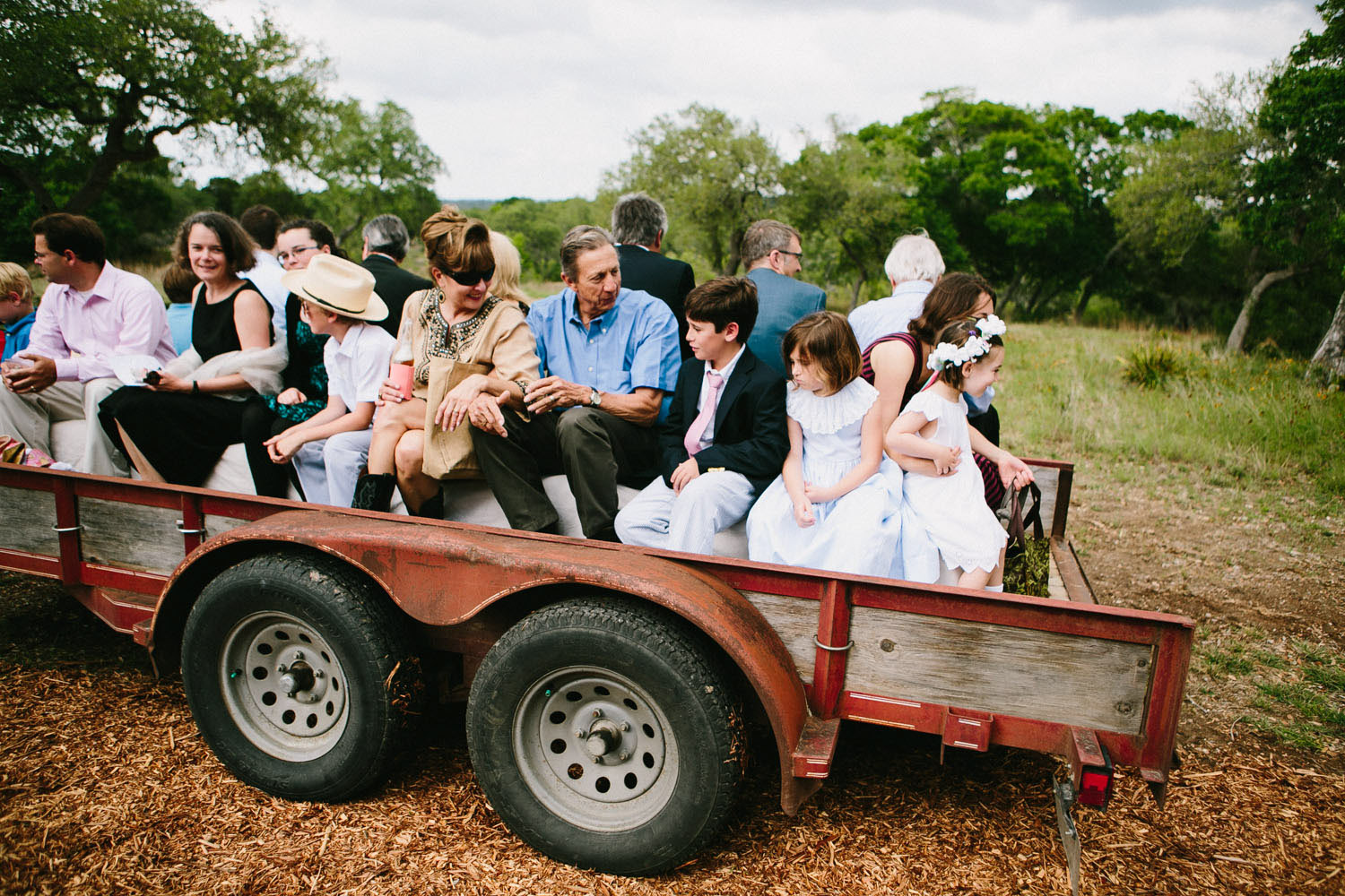 Wedding Hayride | Home Ranch Wedding | Lisa Woods Photography 