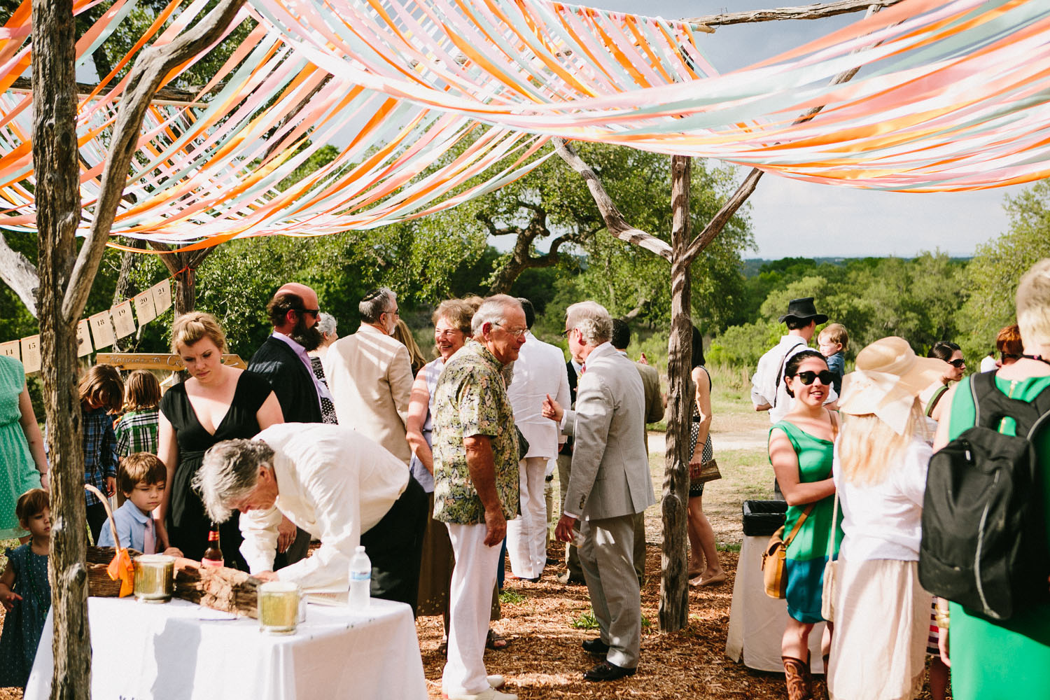 Outdoor Wedding Pergola Decoration | Home Ranch Wedding | Lisa Woods Photography
