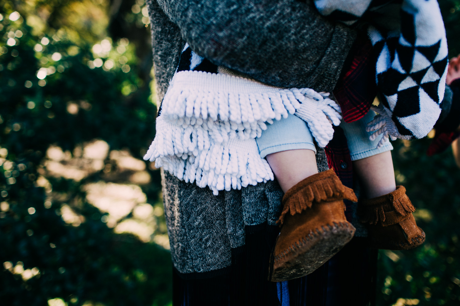 Baby Moccasins | Family Portraits | Lisa Woods Photography