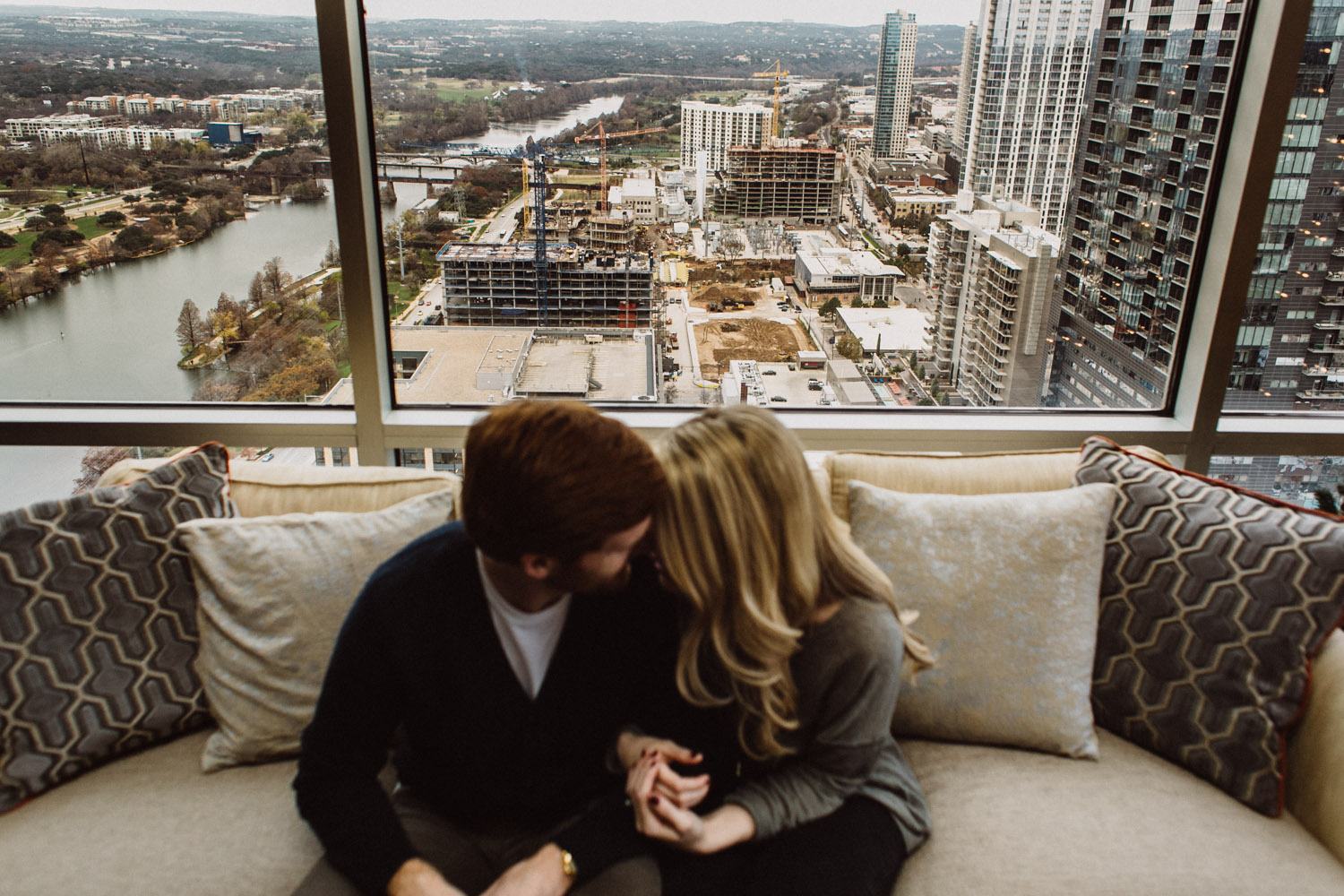 Engagement Couple Portrait | Austin Texas | Lisa Woods Photography