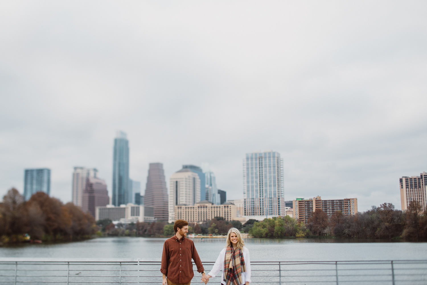 Downtown Austin | Boardwalk Engagement Session | Lisa Woods Photography