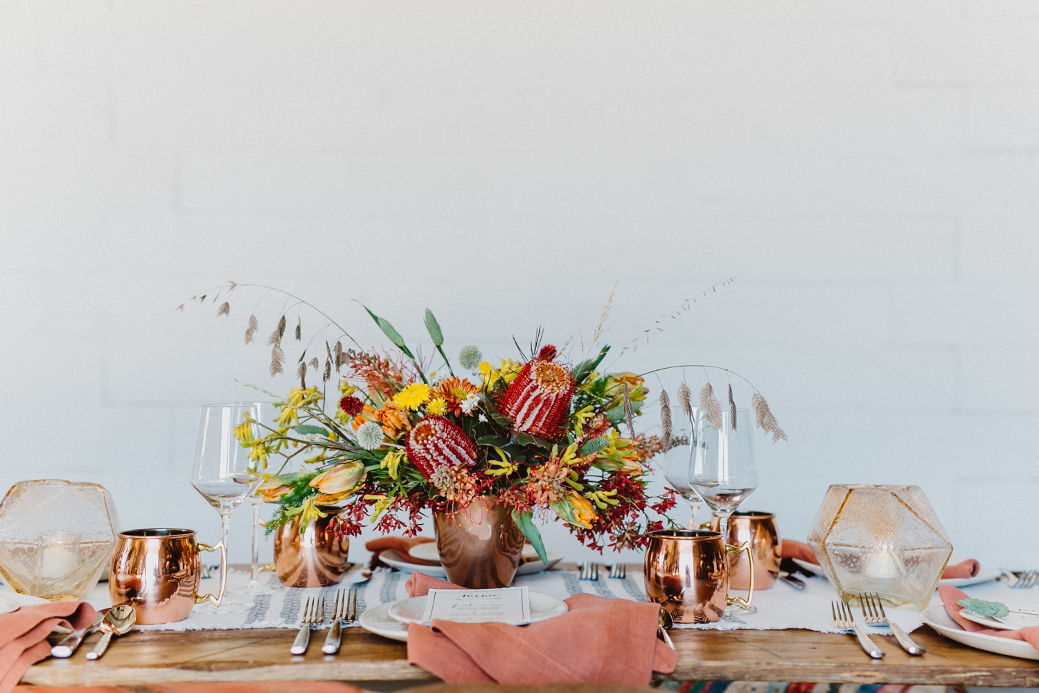 bohemian wedding decor