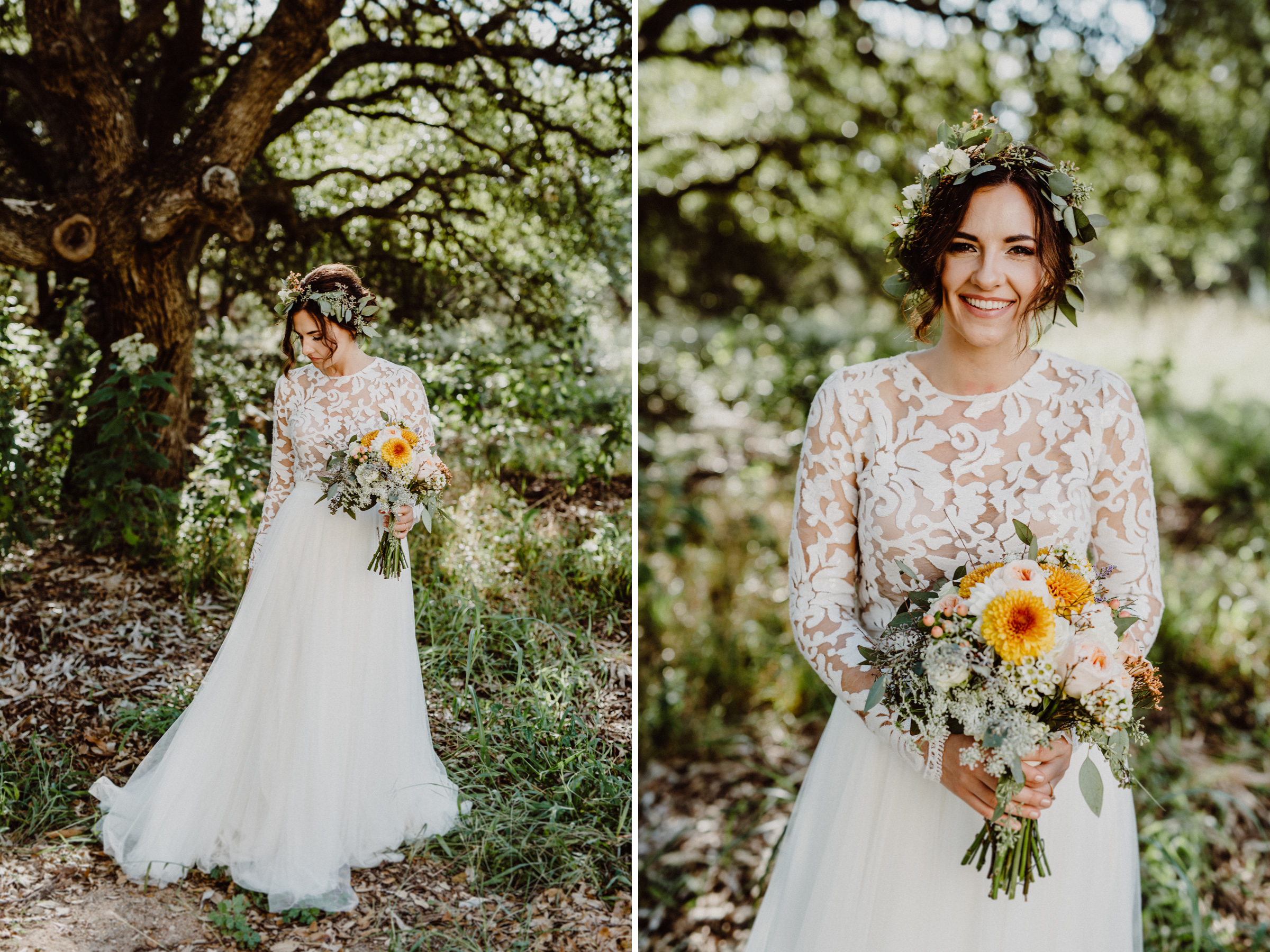 bridal pictures at the greenhouse at driftwood