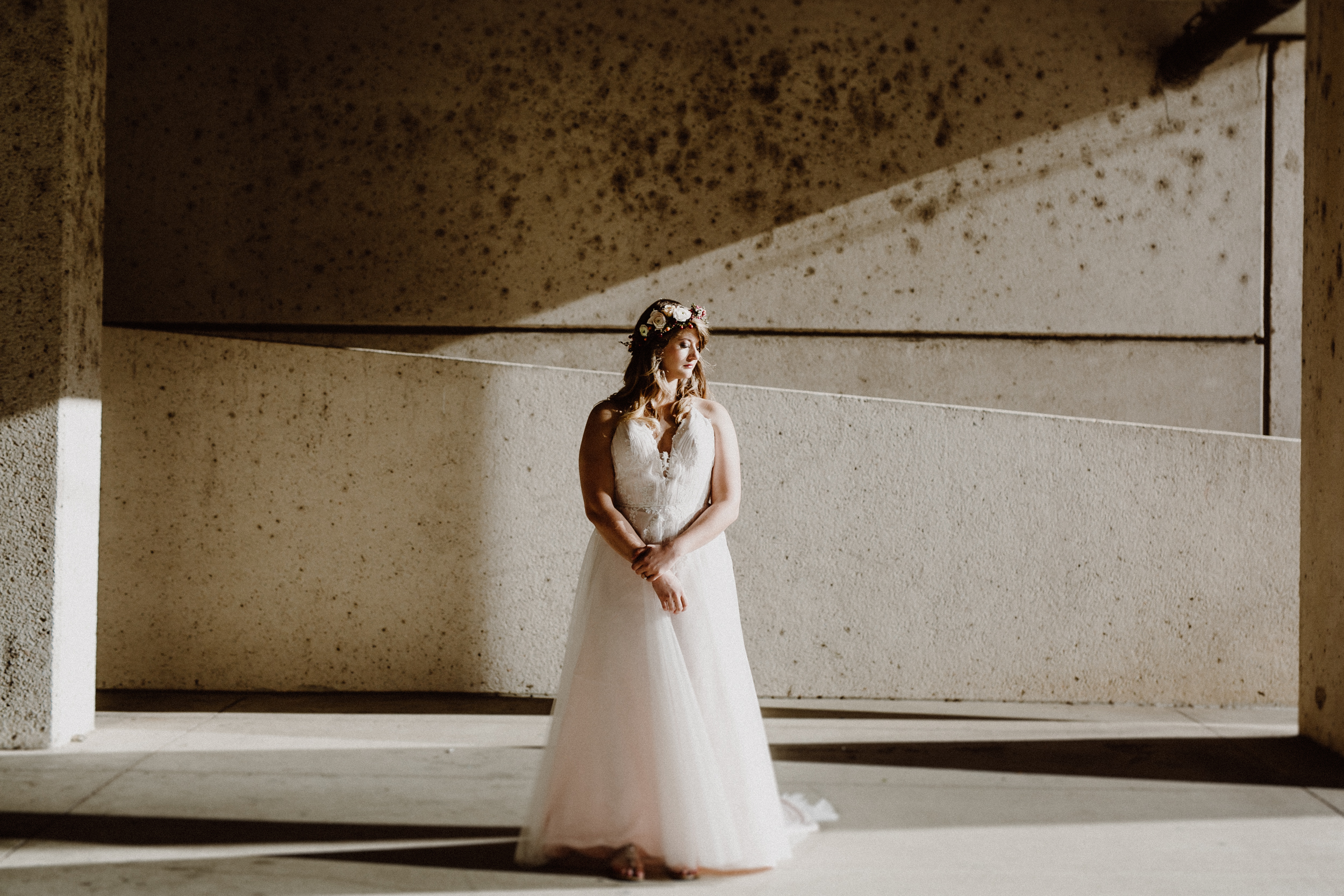 bride in downtown austin