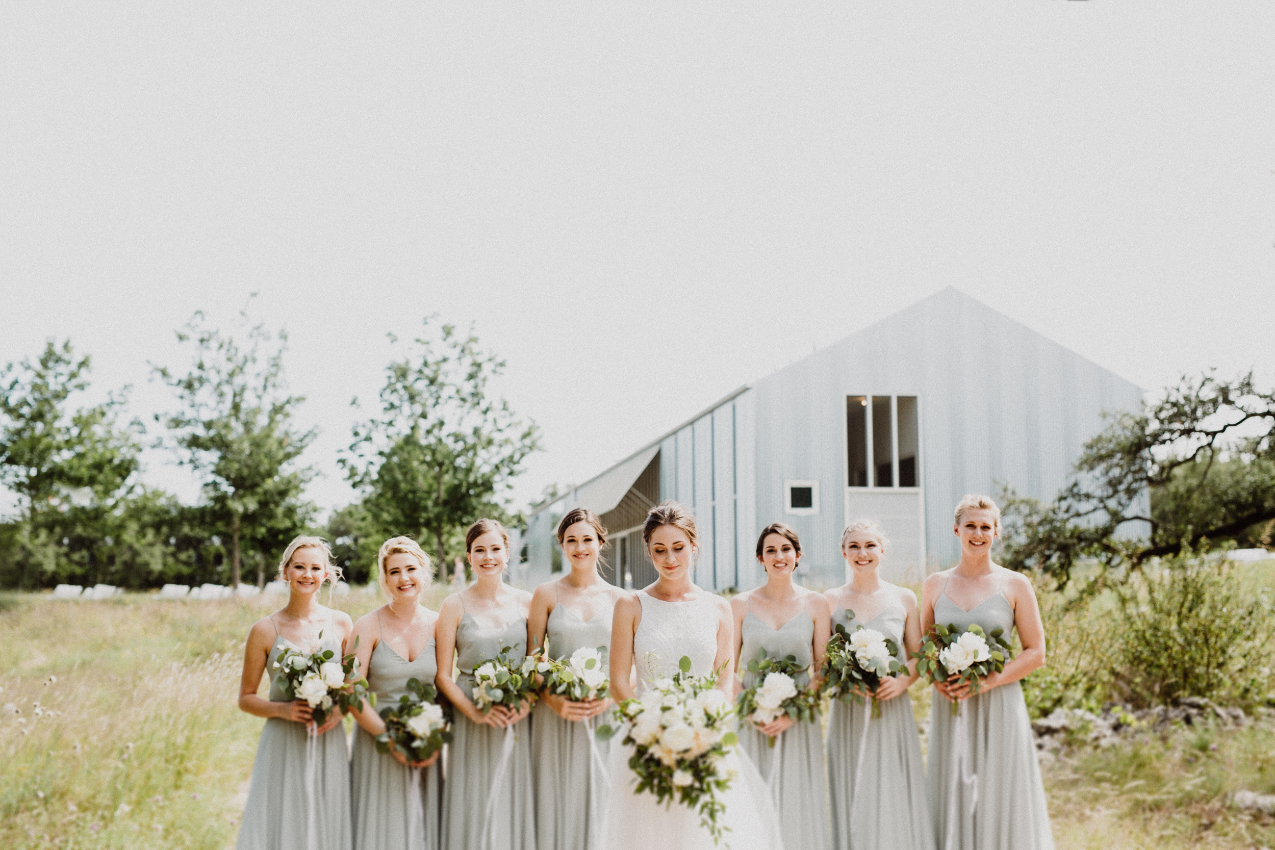 bridesmaids at prospect house