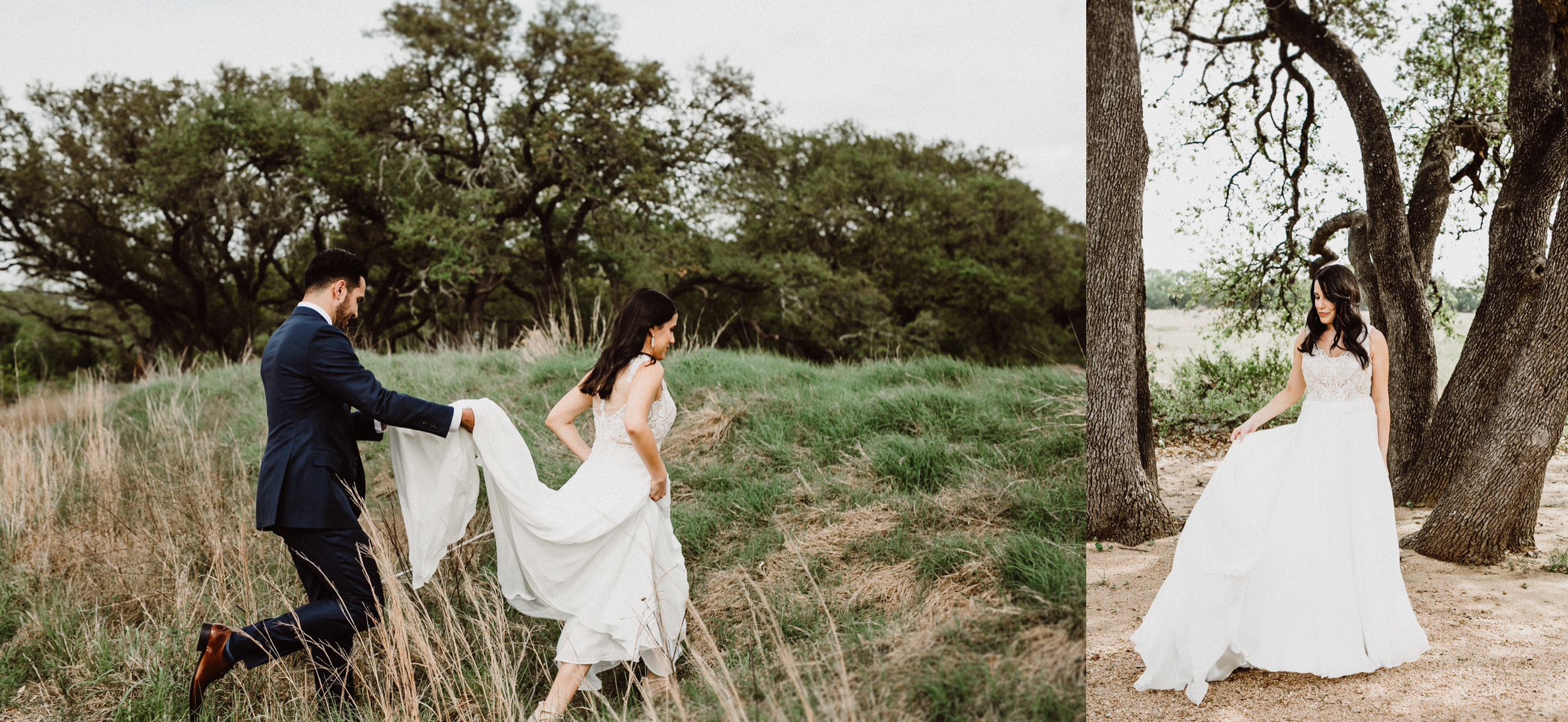 bride and groom at prospect house